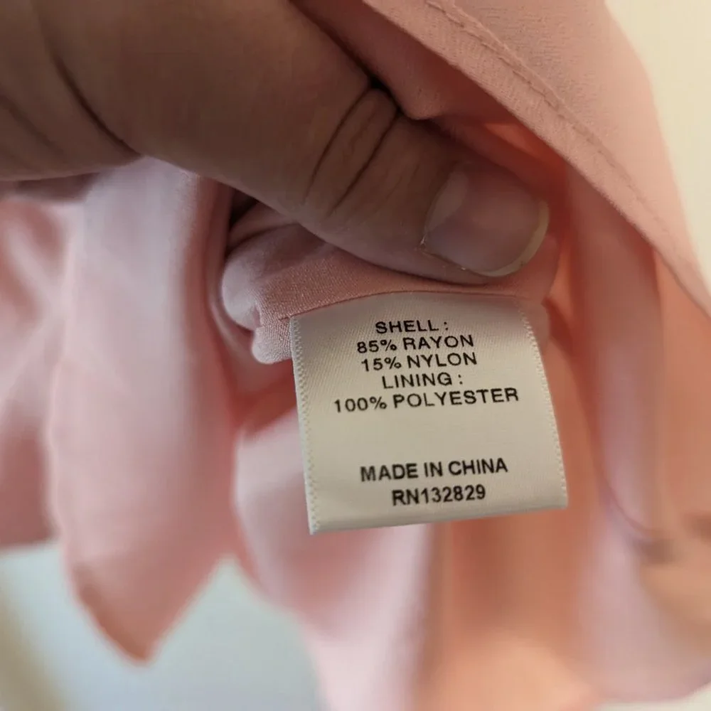 Lovers + Friends Light Pink Puff Sleeve Mini Dress - Picture 13 of 14